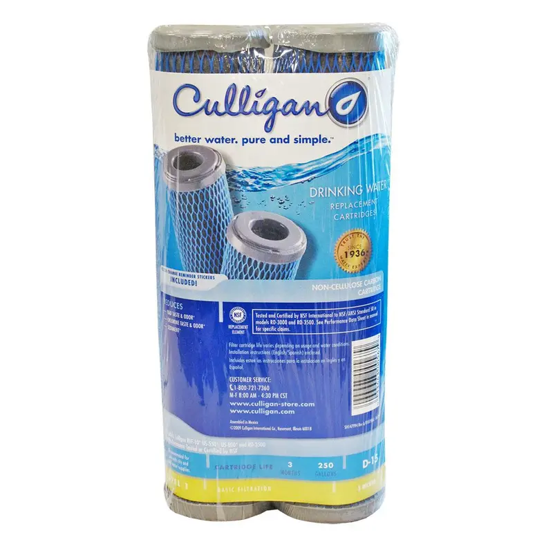 Culligan D-15 Replacement Filter Cartridge Set 1