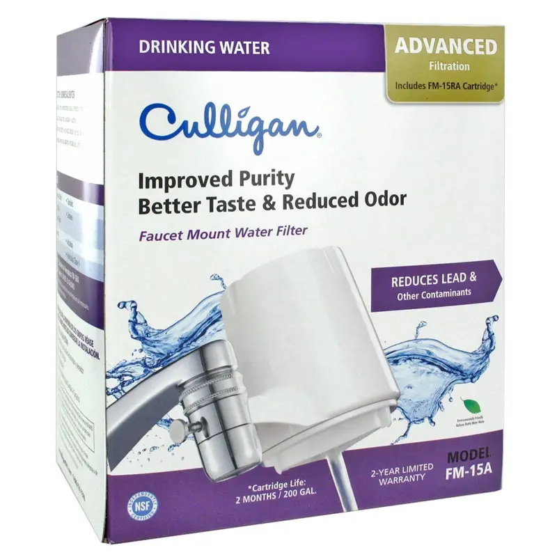 Culligan Fm-15A Countertop Faucet Filter – Lead & Cyst Reduction 1