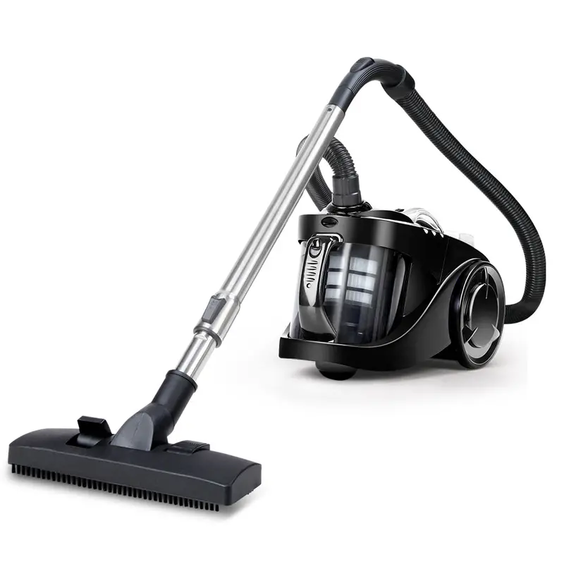 Devanti 2200W Black Bagless Cyclone Vacuum Cleaner – Hepa Filtration For Home & Vehicle Use 1