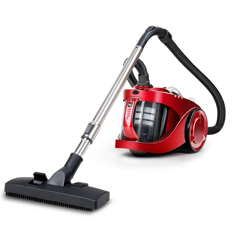 Devanti 2200W Red Bagless Cyclonic Vacuum Cleaner With Hepa Filter – For Home, Office & Car 1