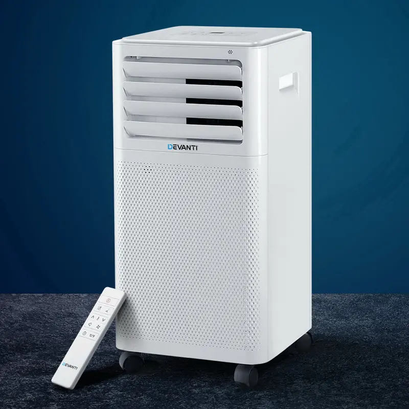 Devanti 9000 Btu Portable Air Conditioner – Mobile Cooler With Window Kit 1