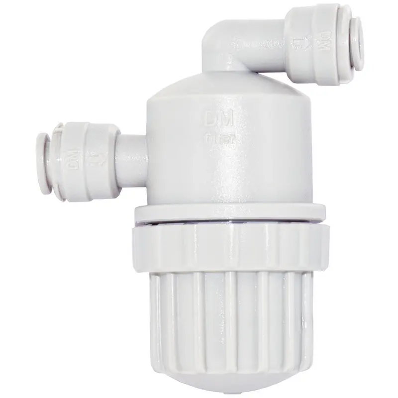 Dmfit 1/4-Inch Push-In Filter Strainer – 100-Mesh (150 Micron) Inline Screen 1