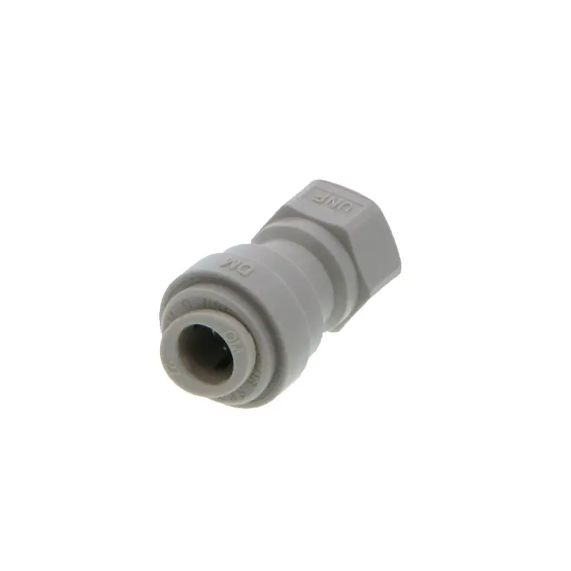 Dmfit 5/16" Push-In × 7/16"-20 Unf Female Flare Adapter – Cone-Type Seal 2
