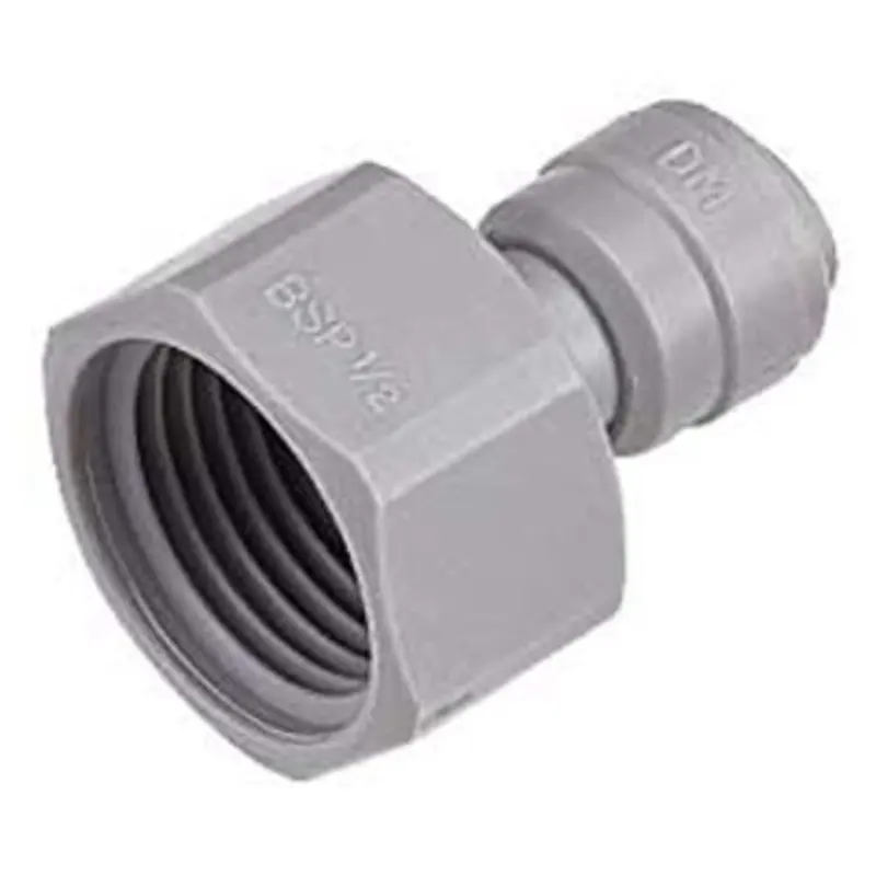 Dmfit Cone-Type Female Bspp Connector – 1/4" Push-In To 1/2" Bsp(P) 1