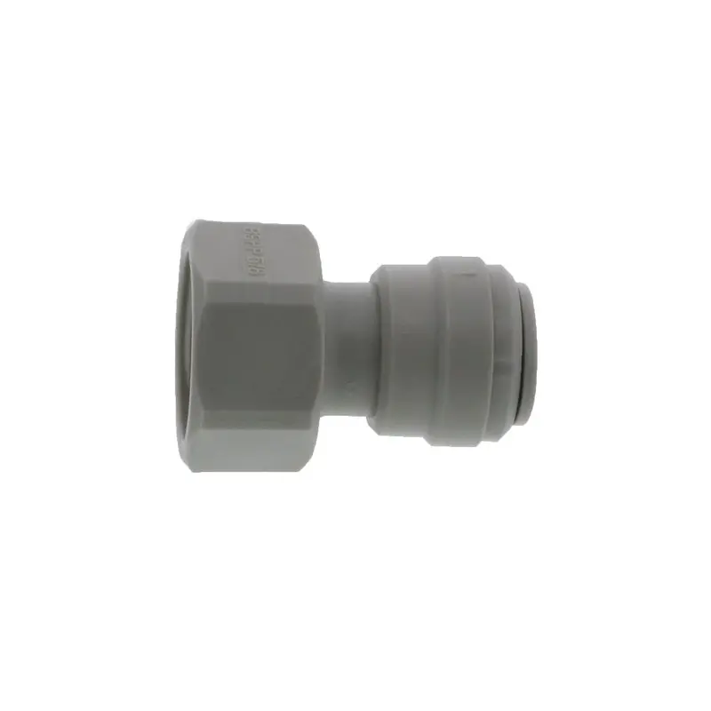 Dmfit Flat-Type Female Bspp Fitting: 1/2" Push-In To 5/8" Bsp(P) 1