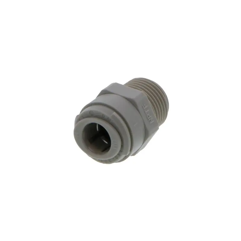 Dmfit Straight Male Npt Connector – 3/8-Inch Push-In To 3/8-Inch Male Npt 2