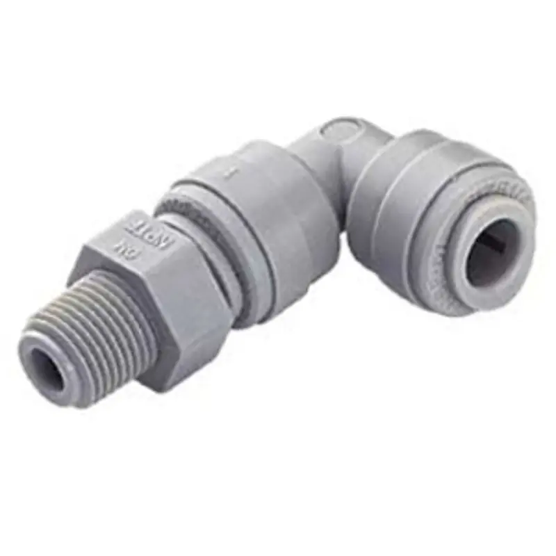 Dmfit Swivel Elbow Fitting – 1/4 Inch Push-In X 1/2 Inch Bspt Male 1