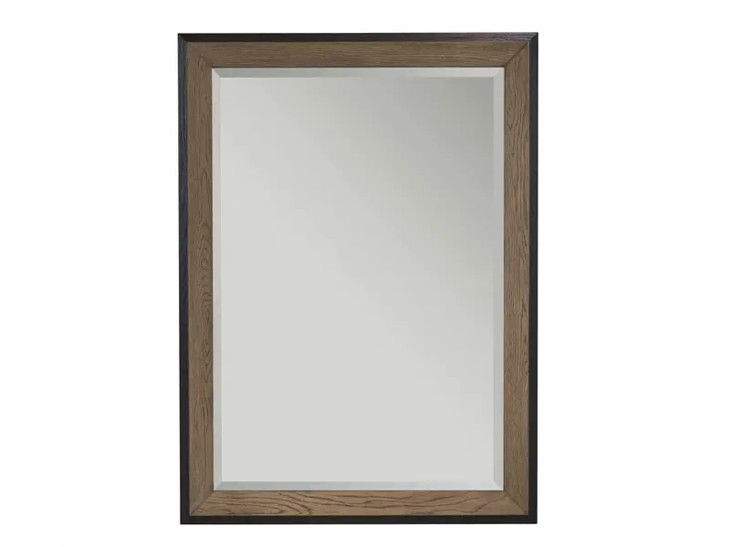 Eaton Wall-Mounted Rectangular Mirror With Beveled Edge 1