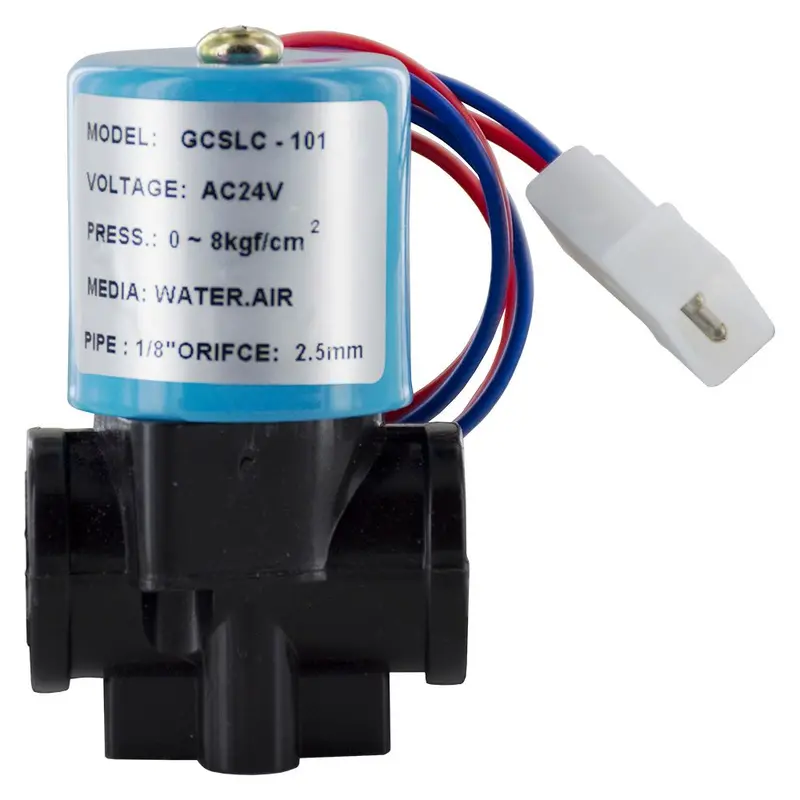 Eso Dc-100 Electronic Solenoid Shut-Off Valve With Quick-Connect Fittings (24Vac) 1