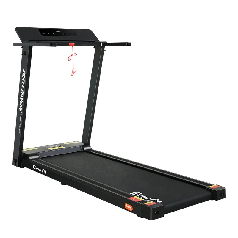 Everfit Fully Foldable Electric Treadmill – Black Home Fitness Machine 1