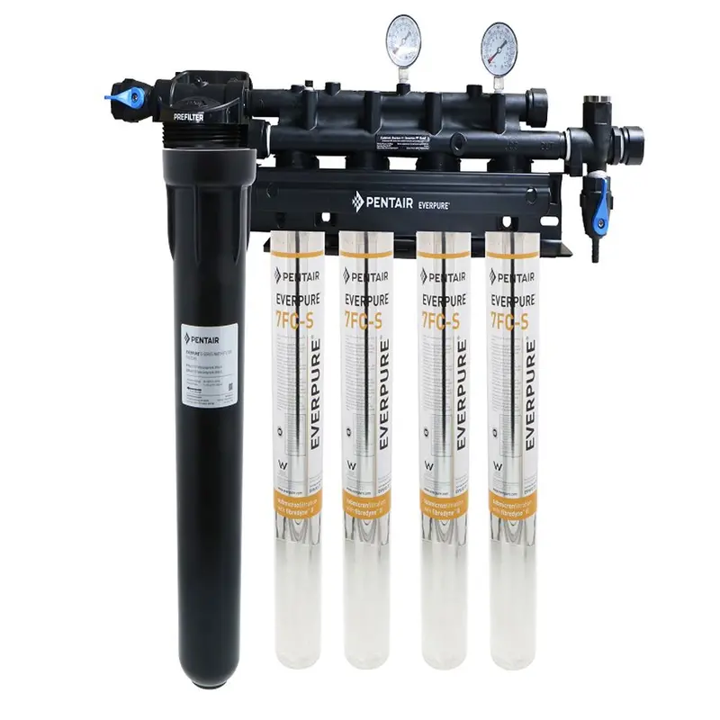 Everpure Ev9327-74 Insurice Pf Quad System With 7Fc-S Filter Cartridges 1