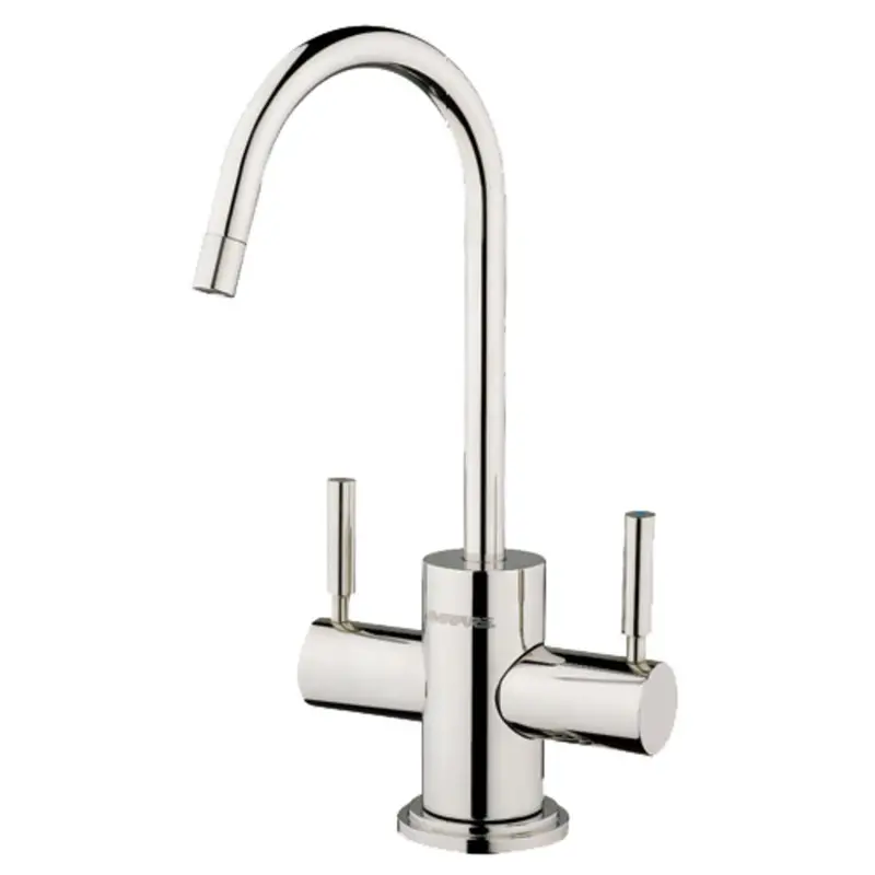 Everpure Helia Designer Faucet – Brushed Stainless Steel Finish 1