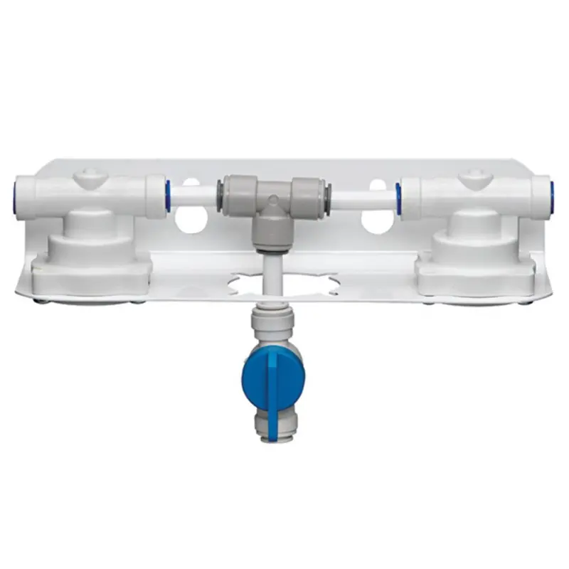 Everpure Qc Twin Series Filter Head With Flush Valve (Ev9798-38) 1