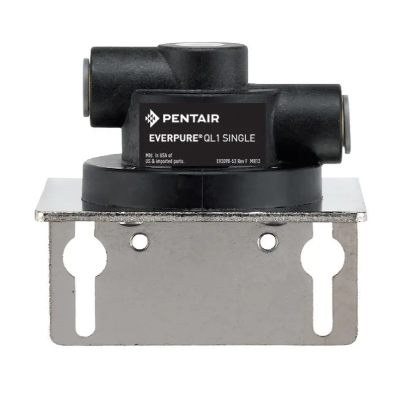 Everpure Ql1 Filter Head – 3/8" Jg Inlet, No Shutoff Valve Or Flow Control 1