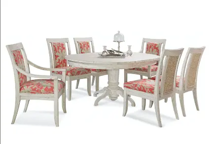 Fairwind Round Or Oval Pedestal Dining Table – Modern Minimalist Design 1