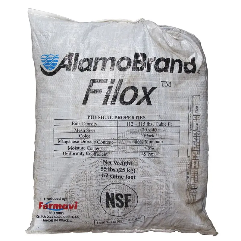 Filox-R Iron & Manganese Removal Media – 0.5 Cubic Foot 1
