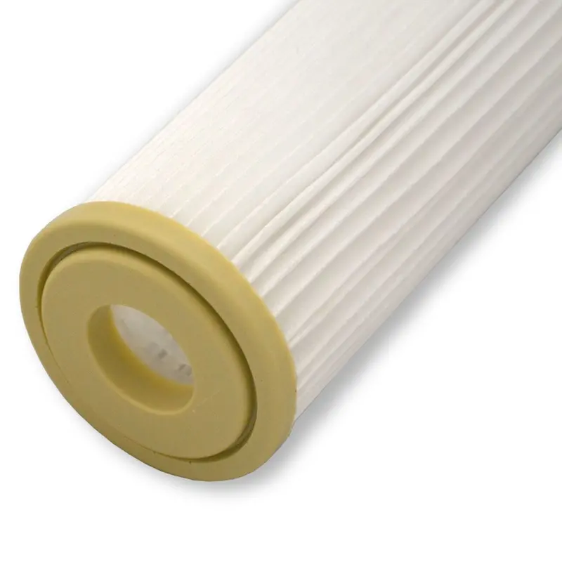 Flow-Max Pleated Polypropylene Filter — 20" × 2.75", 1 Micron 1