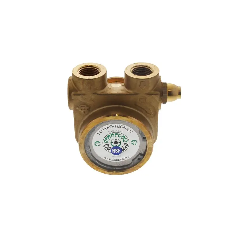 Fluid-O-Tech Lead-Free Brass Rotary Vane Pump – 240 Gph, 1/2 Inch Npt Port 1