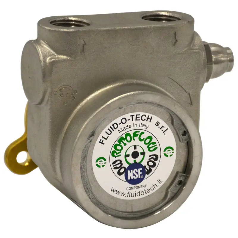 Fluid-O-Tech Stainless Steel Rotary Vane Pump – 250 Gph, 1/2" Npt 1