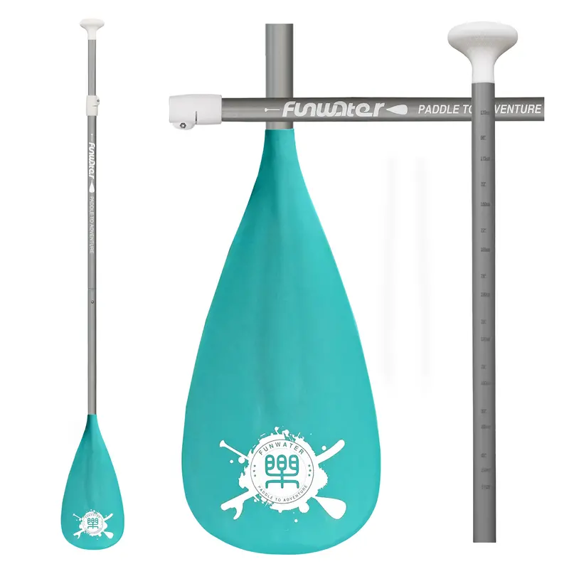 Funwater Single-Blade Stand-Up Paddle For Paddle Boards 3