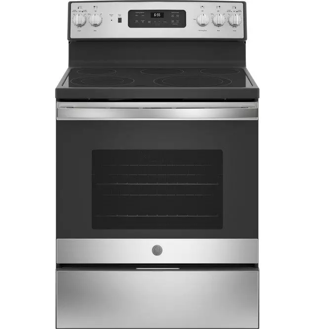 Ge® 30" Freestanding Electric Convection Range 1