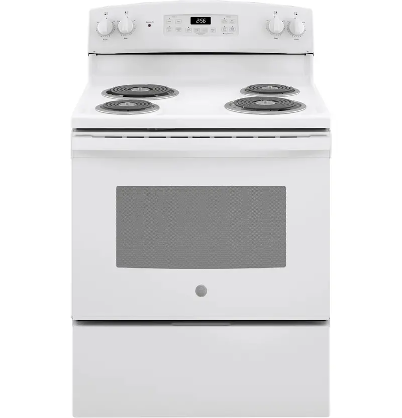 Ge 30-Inch Freestanding Electric Range With Self-Cleaning Oven 1