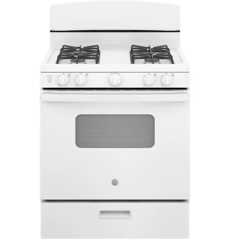 Ge 30-Inch Freestanding Front-Control Gas Range 1