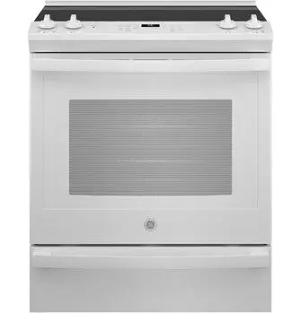 Ge 30-Inch Slide-In Electric Convection Range With Air Fry & No-Preheat Function 1