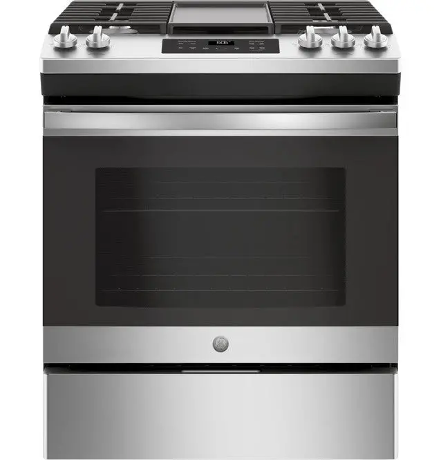 Ge® 30-Inch Slide-In Gas Range With Front Controls – Jgss66Selss Model 1