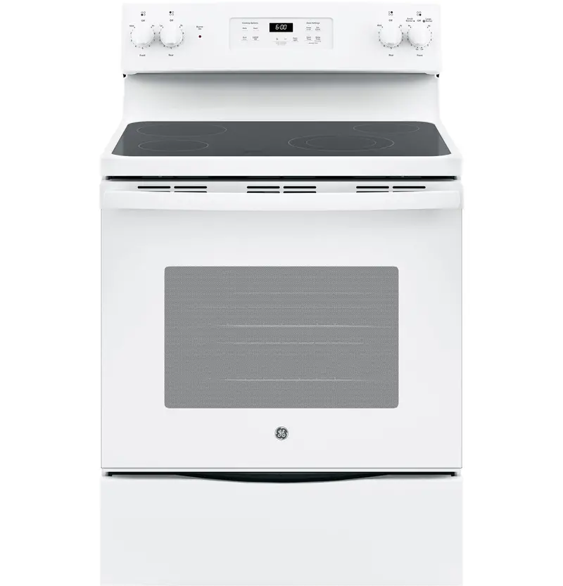 Ge 30" Stainless Steel Freestanding Electric Range 1