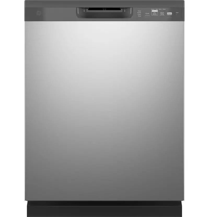 Ge Energy-Efficient Front-Load Dishwasher – Stainless Steel Interior 1