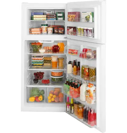 Ge® Energy Star® 18.3 Cu. Ft. Top-Freezer Refrigerator 1