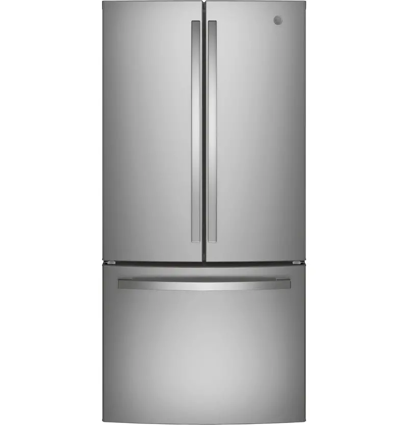 Ge Energy Star French-Door Refrigerator | 18.6 Cu. Ft. Counter-Depth Model With Spill-Proof Shelves And Smart Cooling 1