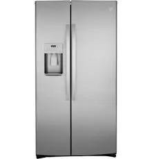 Ge Fingerprint-Resistant Side-By-Side Refrigerator – 25.1 Cu. Ft. 1