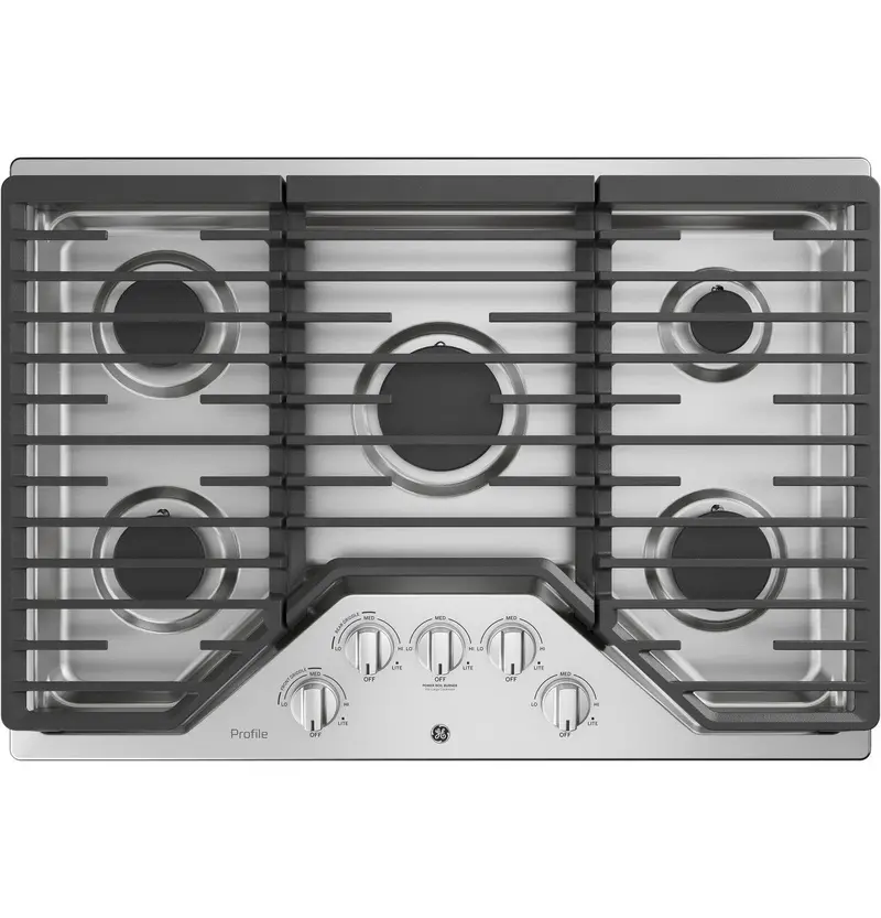 Ge Profile™ 30-Inch Built-In Gas Cooktop – 5-Burner Professional Range Top 1