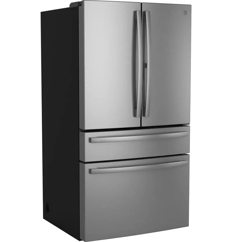Ge Profile 4-Door French Door Refrigerator – 28.7 Cu. Ft. Smart Fingerprint-Resistant Model With Autofill Pitcher 1
