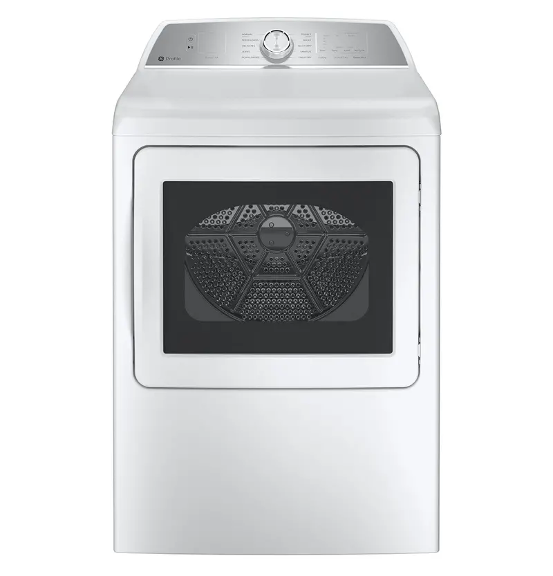 Ge Profile 7.4 Cu. Ft. Aluminized Drum Electric Dryer With Sanitize & Sensor Dry 1