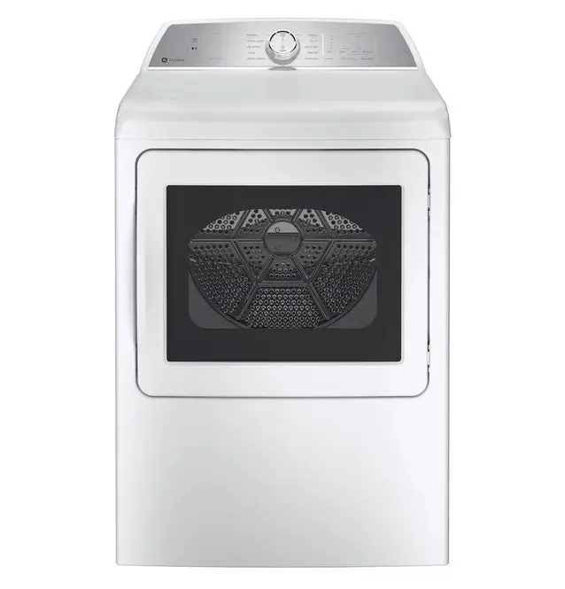 Ge Profile Gas Dryer – 7.4 Cu. Ft., Aluminized Drum, Sanitize & Sensor Dry 1