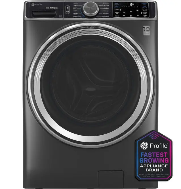 Ge Profile Smart Front-Load Washer – 5.5 Cu. Ft., Steam, Ultrafresh Vent, Energy Star Certified 1