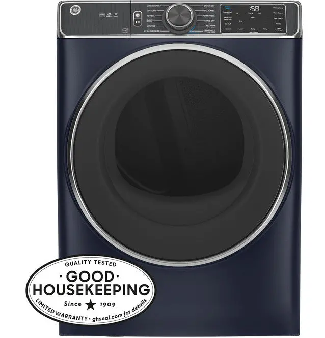 Ge Smart Front-Load Electric Dryer – 7.8 Cu. Ft., Steam & Sanitize Features 1