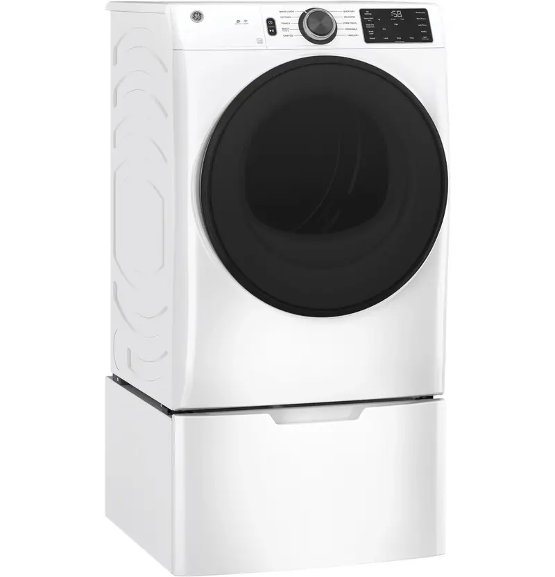 Ge Smart Front-Load Electric Dryer – 7.8 Cu. Ft. With Sanitize Option 1