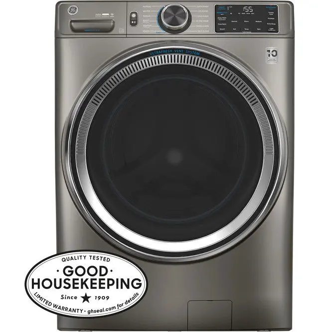 Ge Smart Front-Load Steam Washer – 4.8 Cu. Ft., Energy Star Certified, Ultrafresh Vent & Allergen Sanitization 1