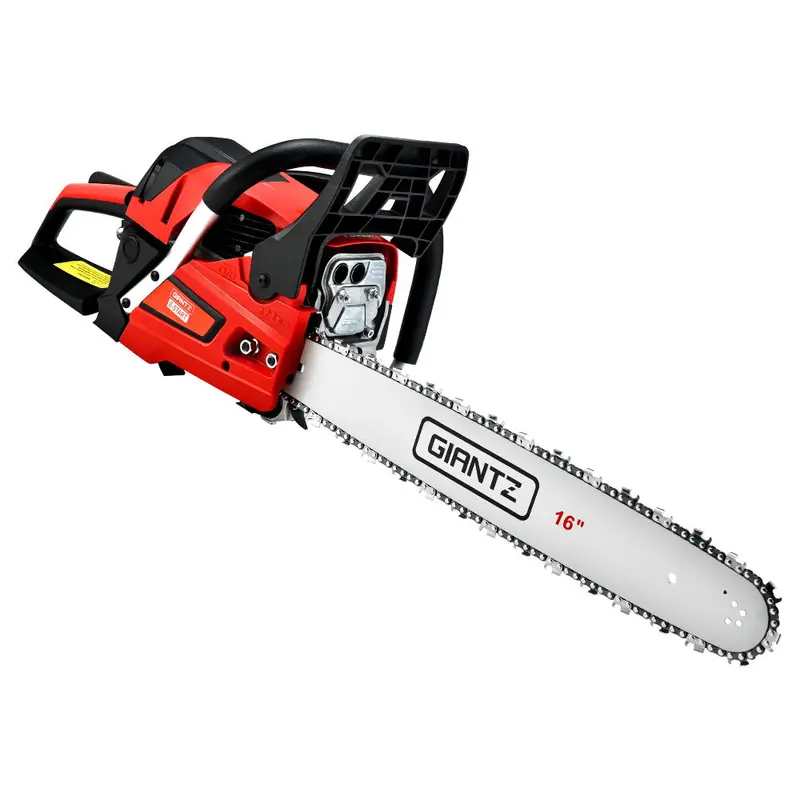 Giantz 45Cc Top-Handle Petrol Chainsaw – 16" Bar, E-Start For Arborists & Tight-Space Cutting 1