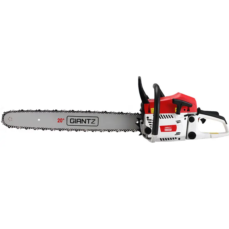 Giantz 62Cc Professional Petrol Chainsaw – 20" Bar, E-Start For Pruning & Felling 1