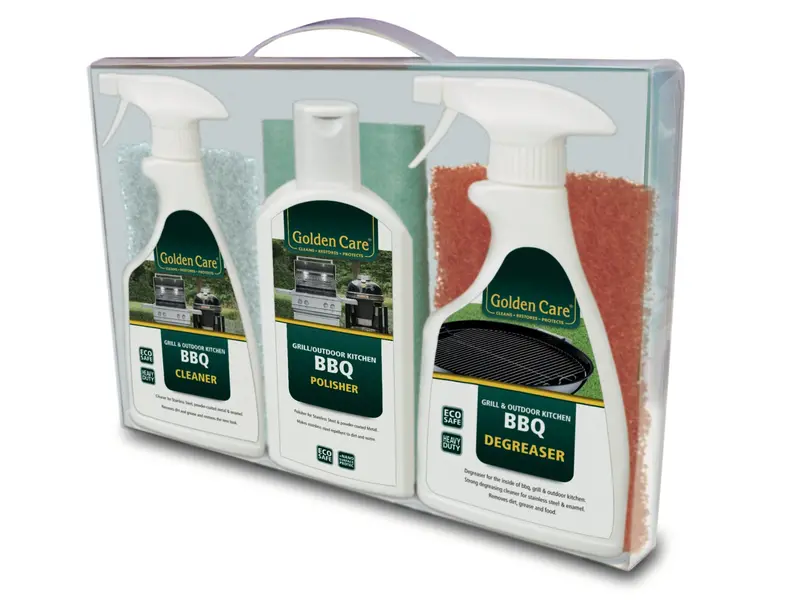 Golden Care All-In-One Bbq Cleaning And Maintenance Kit 1