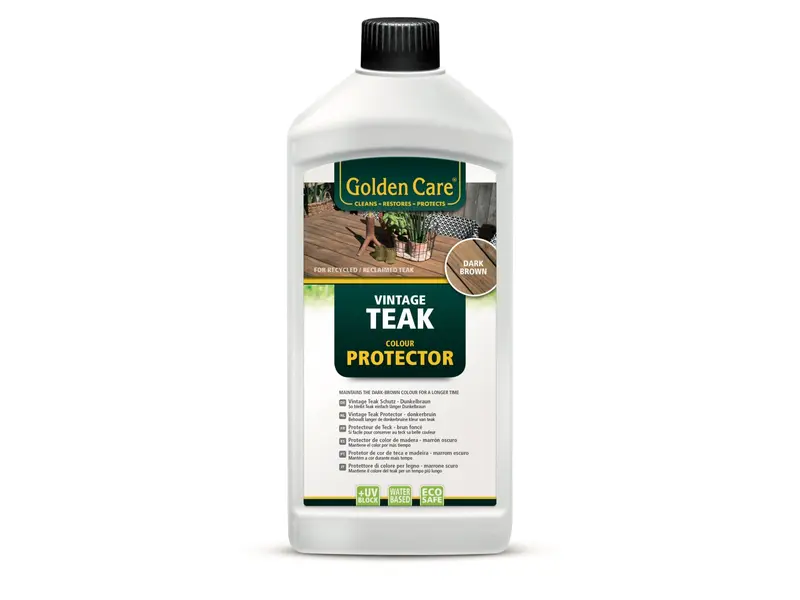 Golden Care Vintage Dark Brown Teak Colour Protector 1