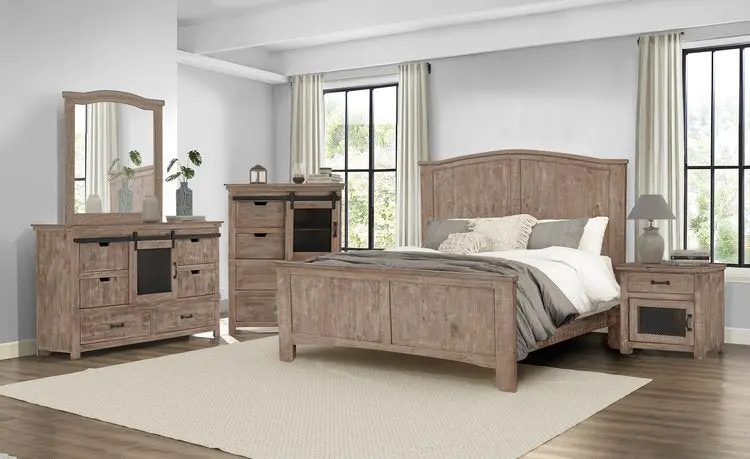 Greystone Contemporary Bedroom Furniture Set 1