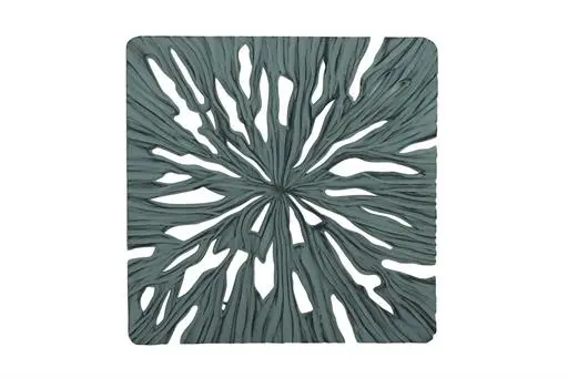 Hand-Carved Wooden Wall Panel For Boho Or Traditional Interiors 1