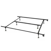 Heavy-Duty Metal Bed Frame With Center Support Leg 1