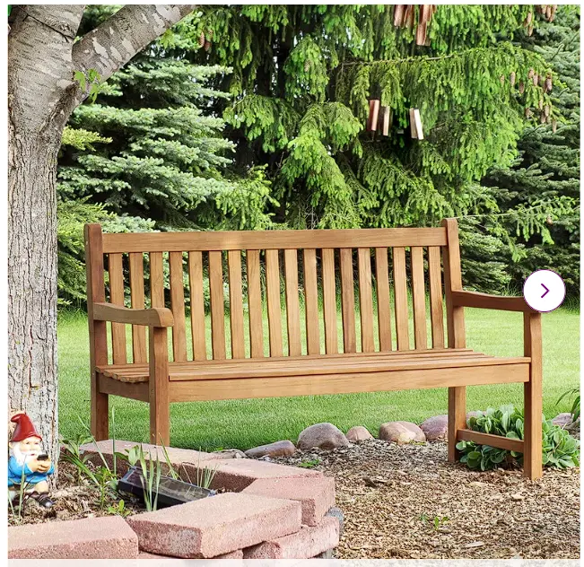 Heilman Outdoor Wooden Bench 1